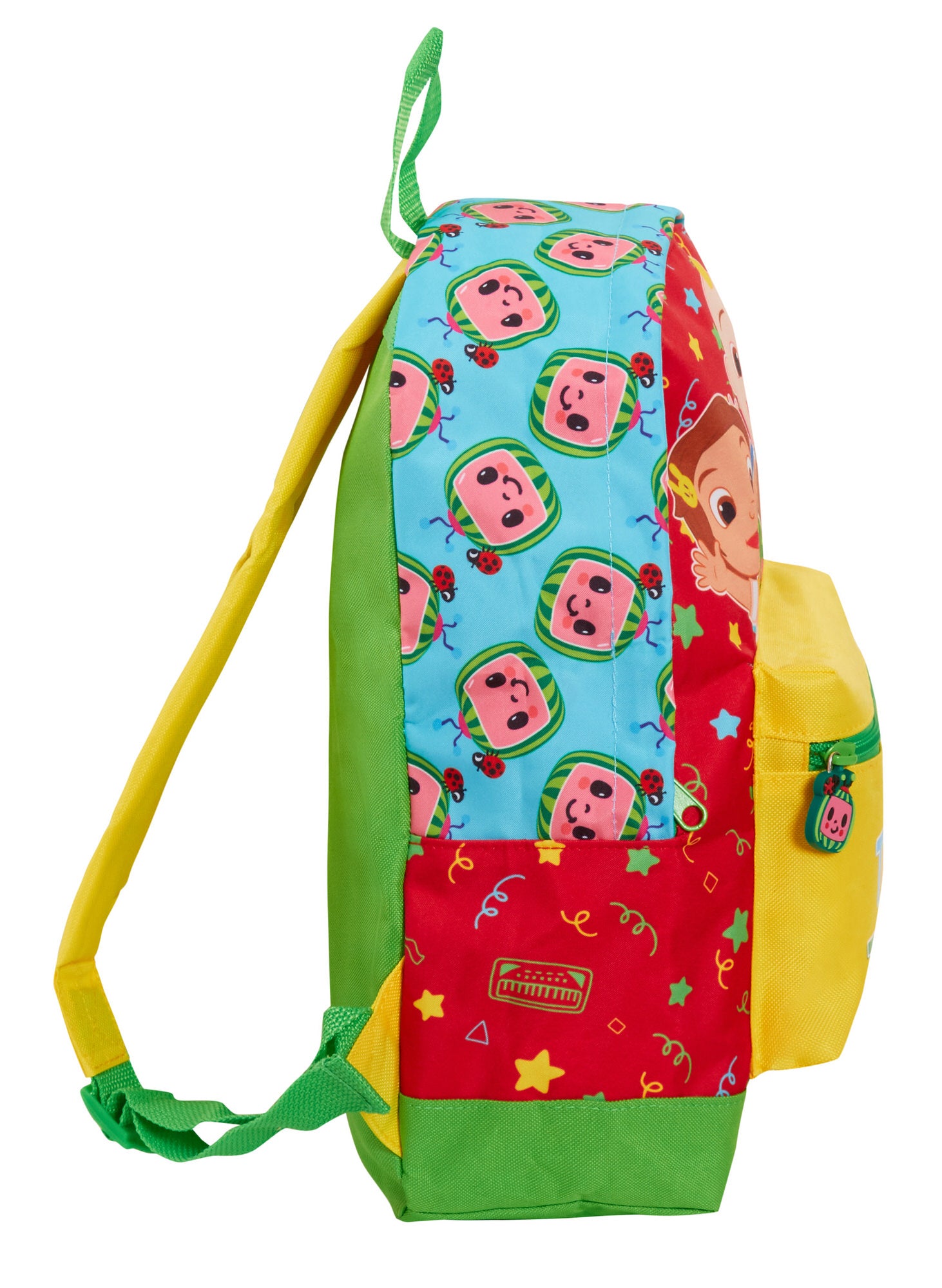 Boys Girls Cocomelon Backpack Kids Character Nursery Rucksack Travel Lunch Bag