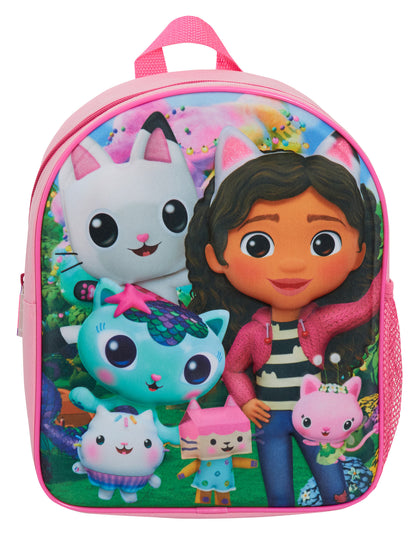 Gabby's Dollhouse Backpack for Girls Bag Kids School Nursery Rucksack Lunch Bag