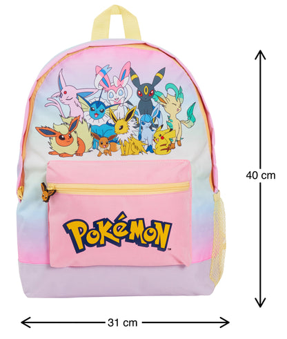 Girls Pokemon Backpack Eevee Bag School Bag Travel Bag Eeveeloutions Pokemon Go