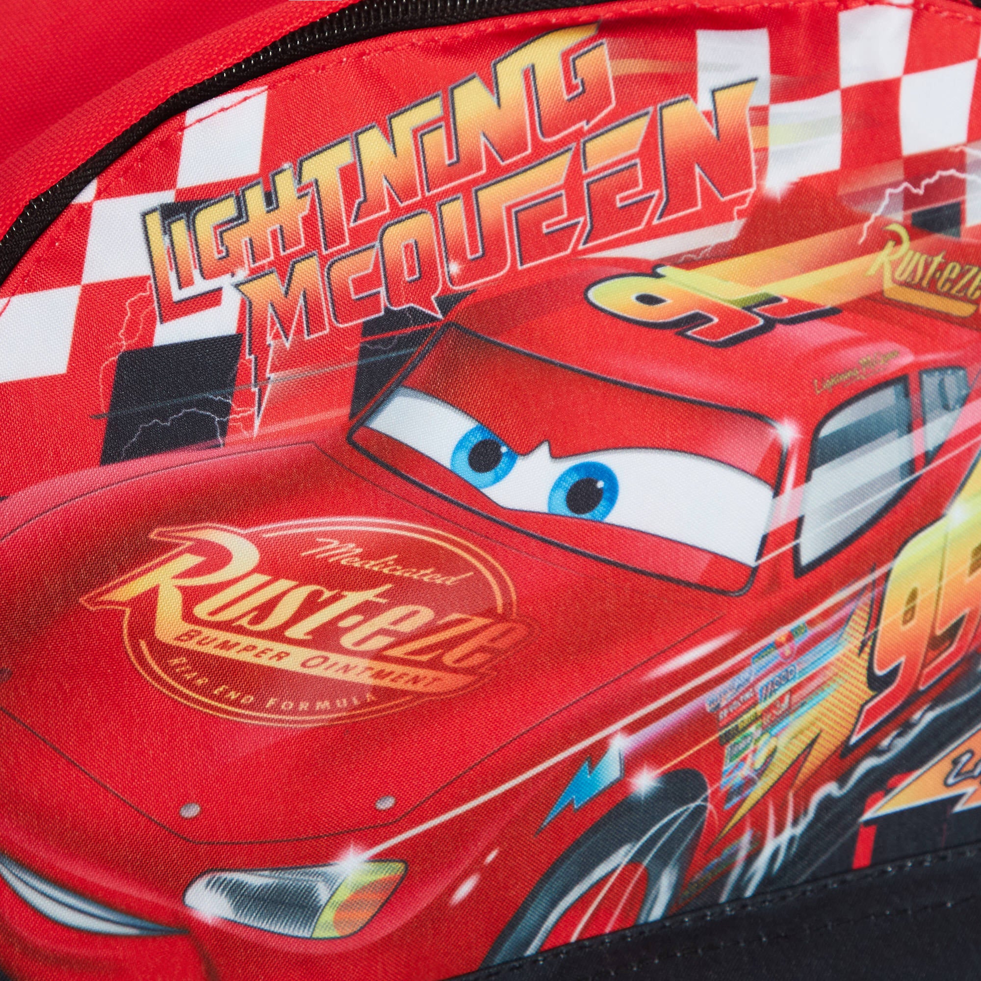 Disney Cars Backpack + Lunch Bag + Pencil Case 3 Piece Lightning School Bag Set