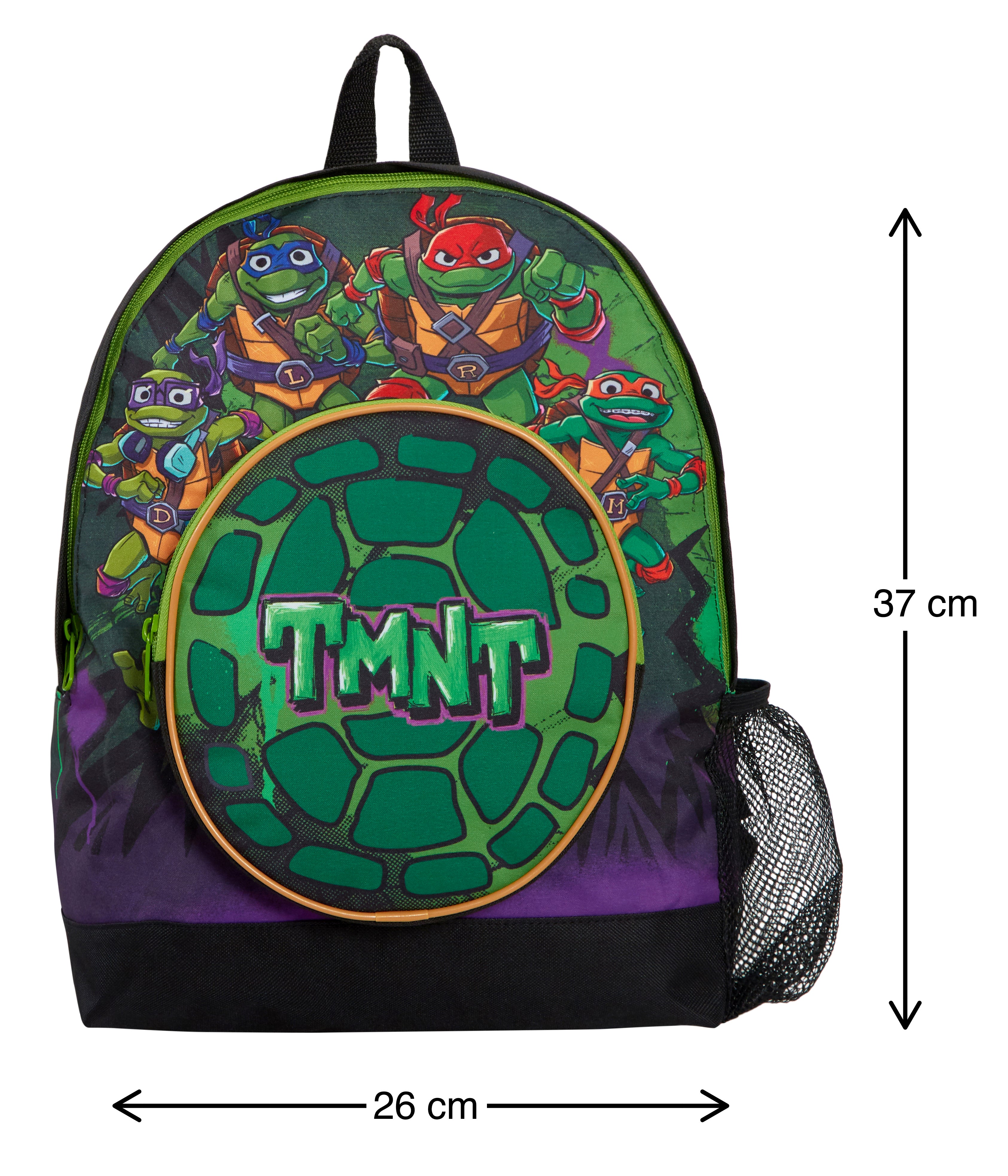 Teenage Mutant Ninja Turtles Backpack + Lunch Bag + Pencil Case School Bag Set