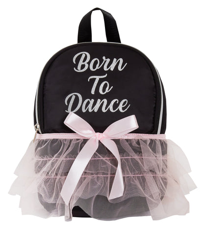 Born To Dance Mini Backpack for Girls Dance Bag Womens Ballet Bag Day Handbag
