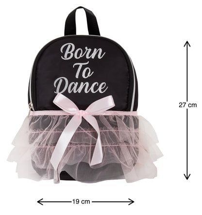 Born To Dance Mini Backpack for Girls Dance Bag Womens Ballet Bag Day Handbag