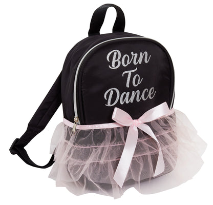 Born To Dance Mini Backpack for Girls Dance Bag Womens Ballet Bag Day Handbag