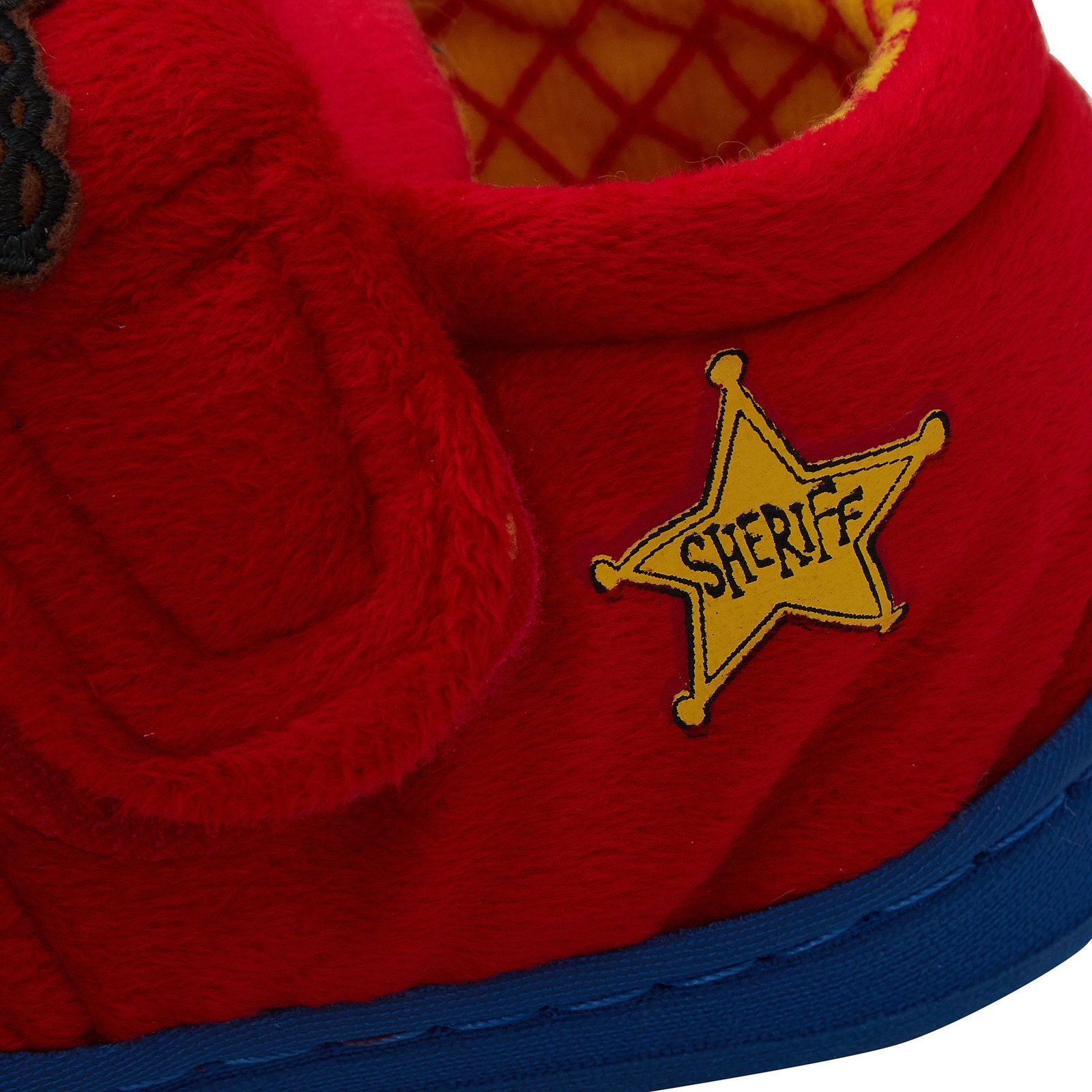 Kids Disney Toy Story Woody Slippers Boys Comfort Easy Touch Fasten House Shoes