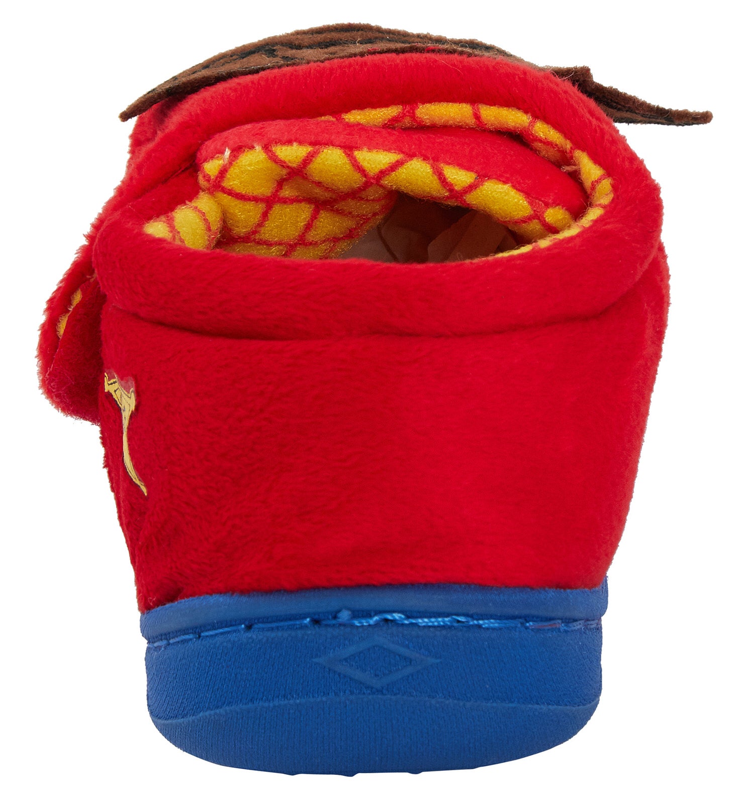 Kids Disney Toy Story Woody Slippers Boys Comfort Easy Touch Fasten House Shoes