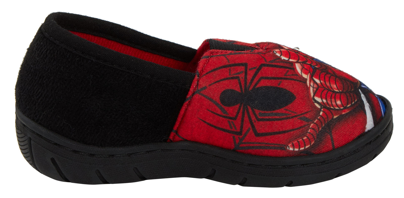 Boys Spiderman Light Up Flashing Slippers Kids Marvel Mule Nursery House Shoes
