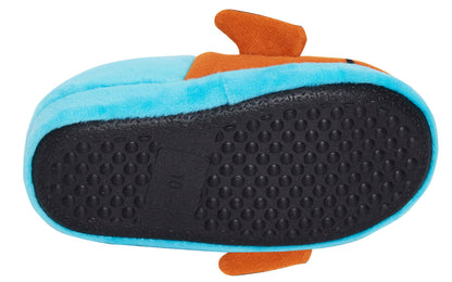 Kids Scooby Doo Slippers Boys Girls 3D Ears Slip On Mules Warm Lined House Shoes