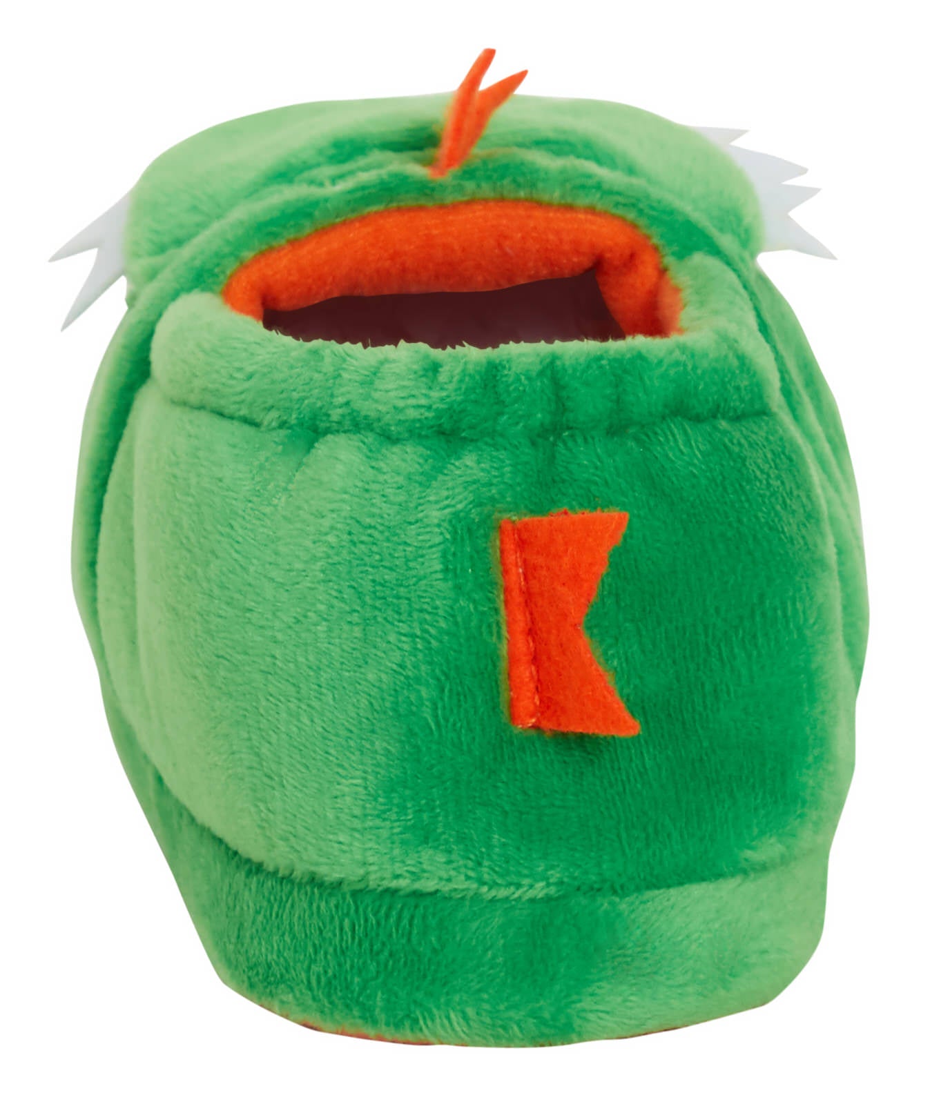 Boys Dinosaur Slippers Kids Novelty Dino Open & Close Mouth Slip On Plush Mules