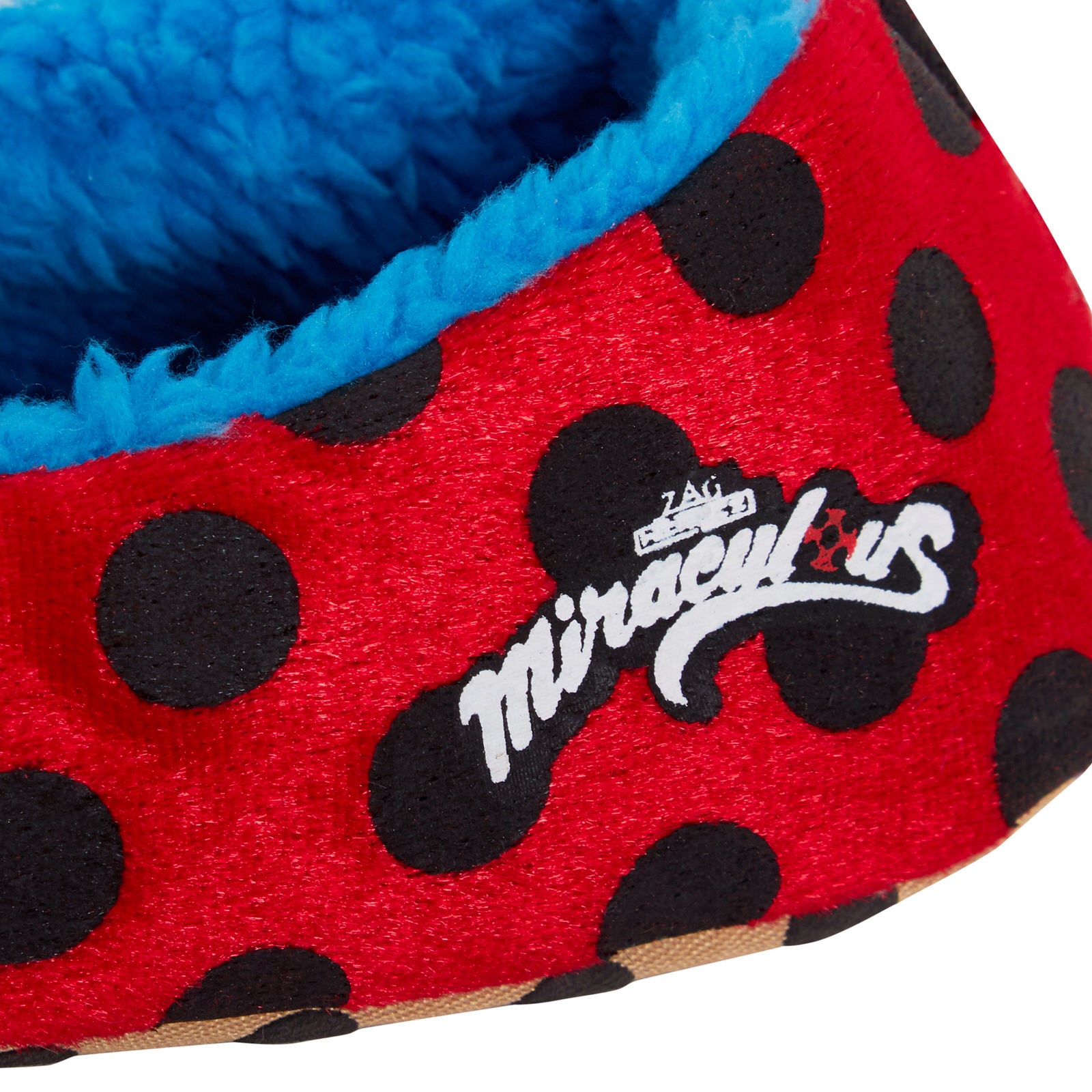 Girls Miraculous Ladybug Ballet Slippers Kids Fleece Lined House Shoes Socks