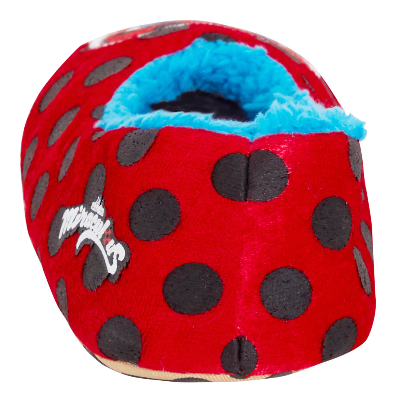 Girls Miraculous Ladybug Ballet Slippers Kids Fleece Lined House Shoes Socks