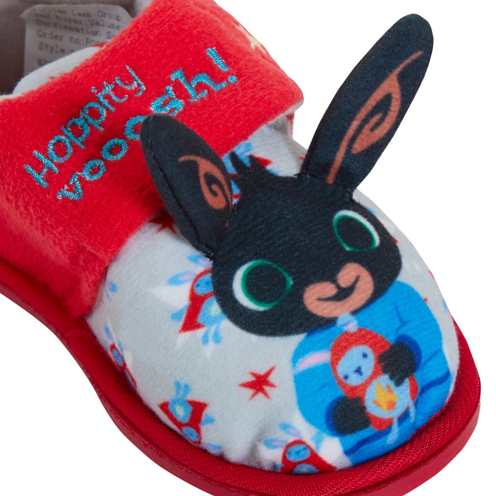 Bing Bunny 3d Ears Slippers Boys Girls Slipper Booties Nursery Indoor Shoes
