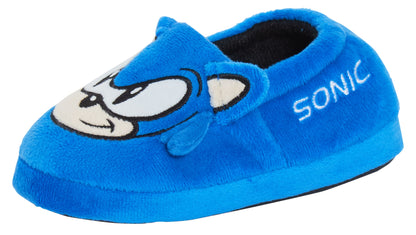 Sonic The Hedgehog Slippers For Boys Girls 3D Slip On Mules Gaming House Shoes