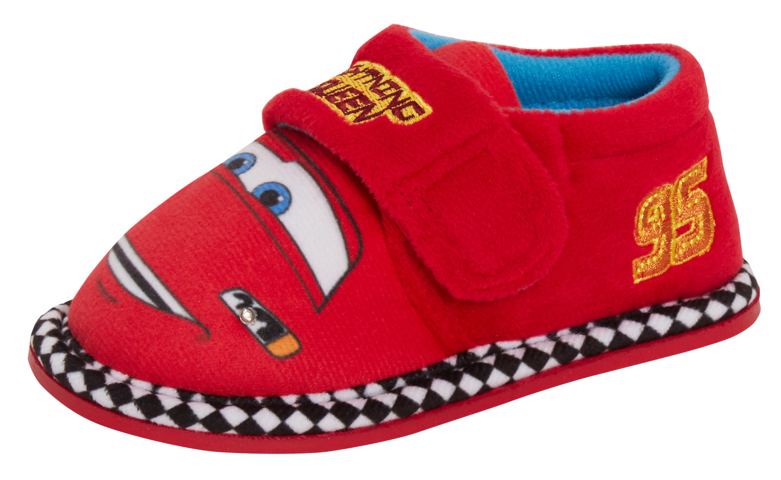 Disney Cars Slippers Boys Lightning McQueen Booties Indoor Infants Nursery Shoes