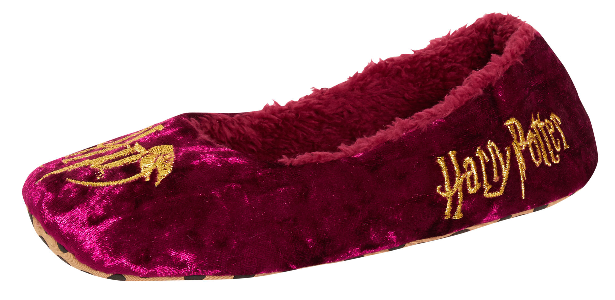 Harry Potter Slippers For Women Girls Teens Hogwarts Slipon Ballet Slipper Socks