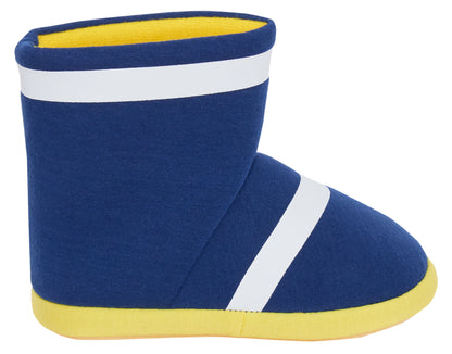 Fireman Sam Slipper Boots Boys Dress Up Slippers Booties Fleece House Shoes