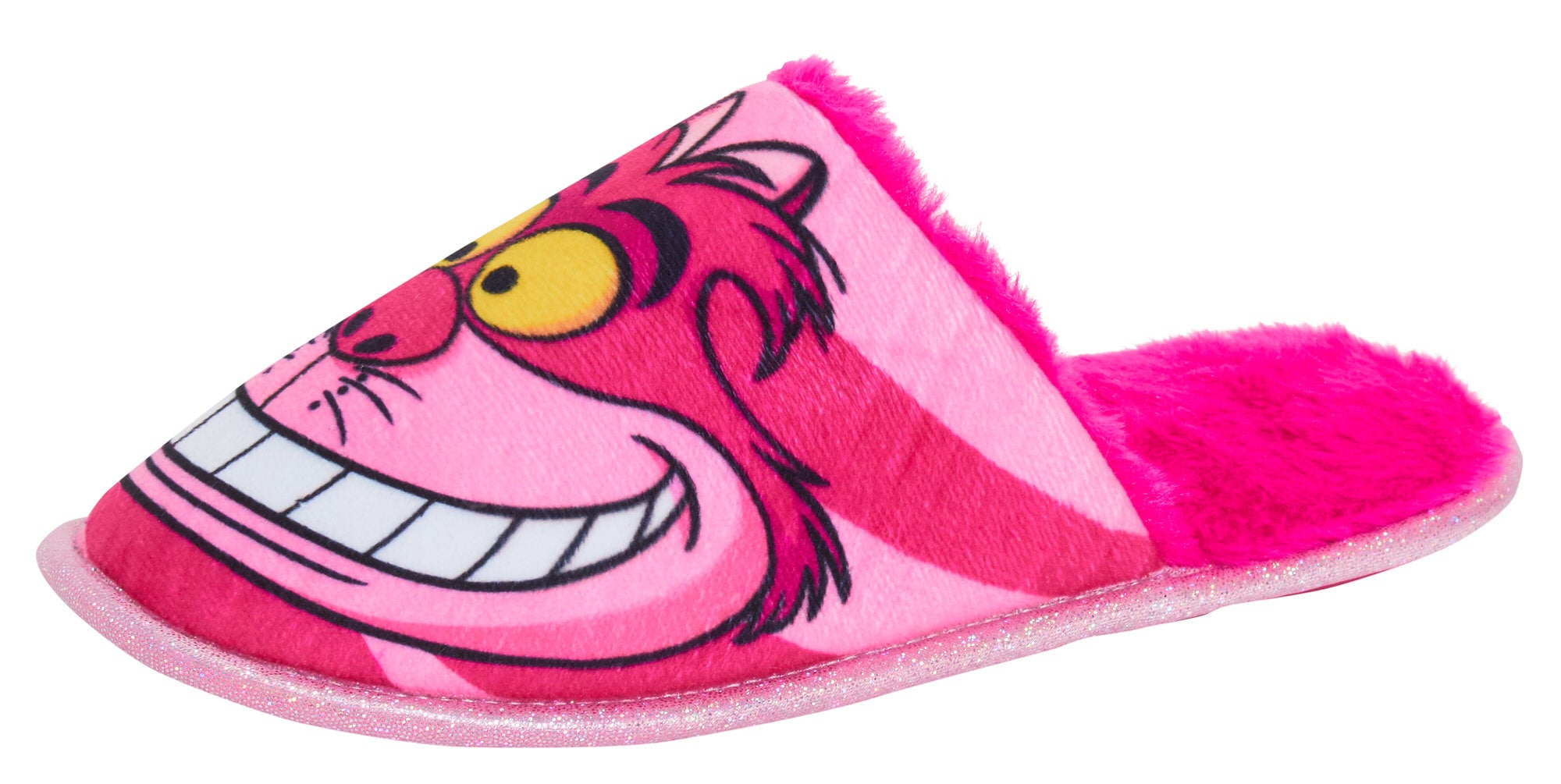 Disney Cheshire Cat Slippers For Women Teens Girls Slip On Mules House Shoes