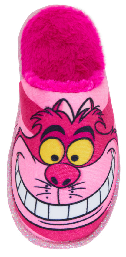 Disney Cheshire Cat Slippers For Women Teens Girls Slip On Mules House Shoes