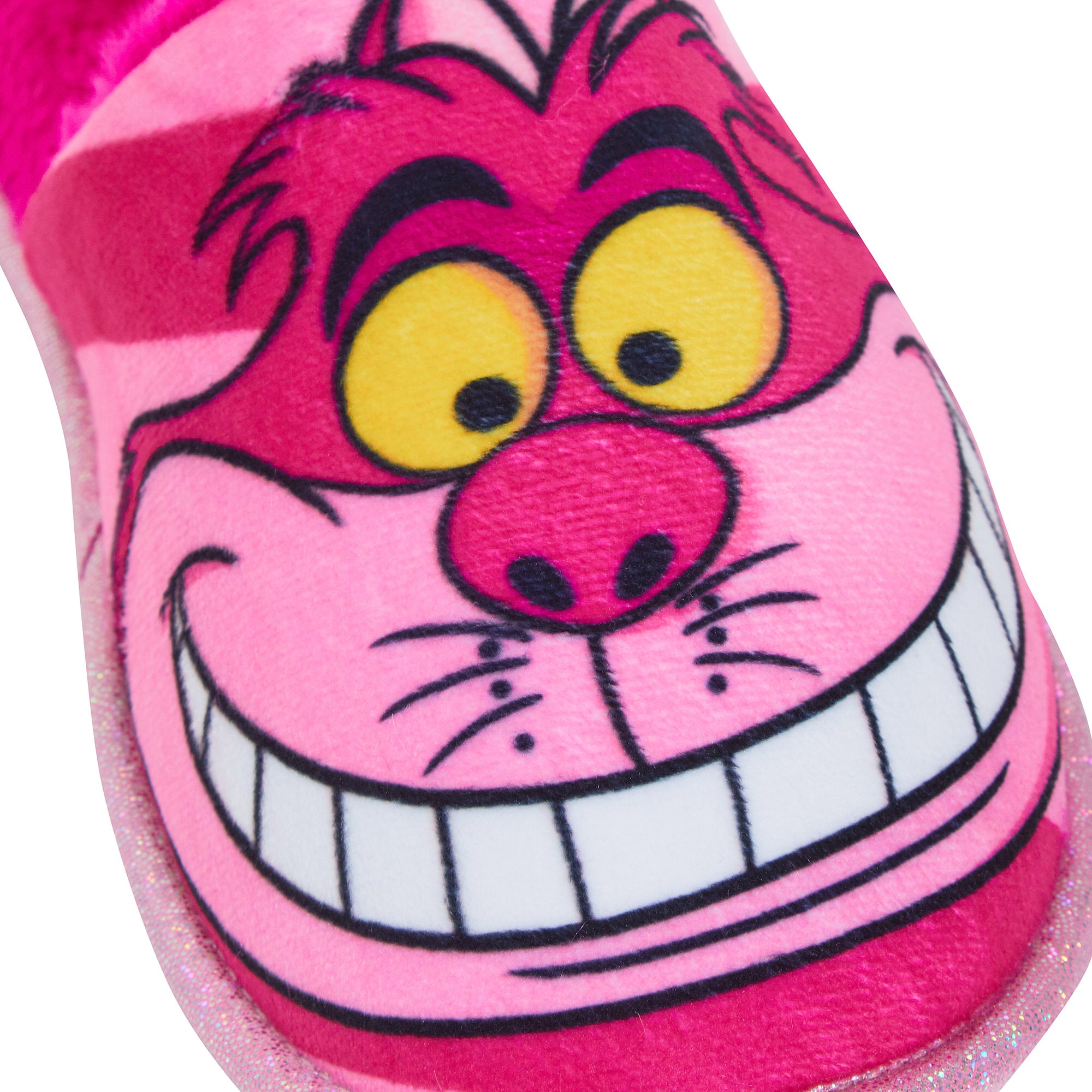 Disney Cheshire Cat Slippers For Women Teens Girls Slip On Mules House Shoes