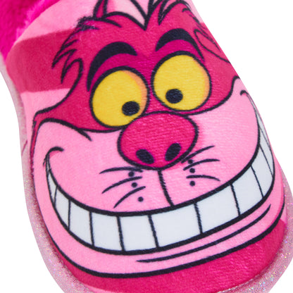 Disney Cheshire Cat Slippers For Women Teens Girls Slip On Mules House Shoes