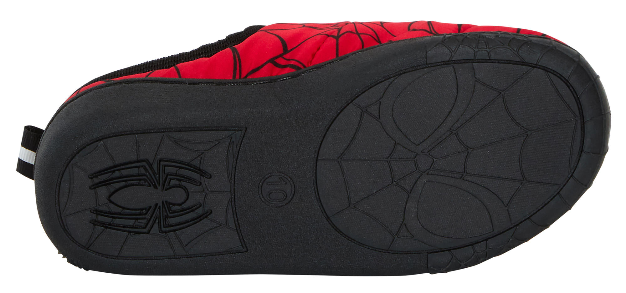 Boys Spider-Man Slippers Kids Marvel Quilted Fleece Lined Slip On House Shoes