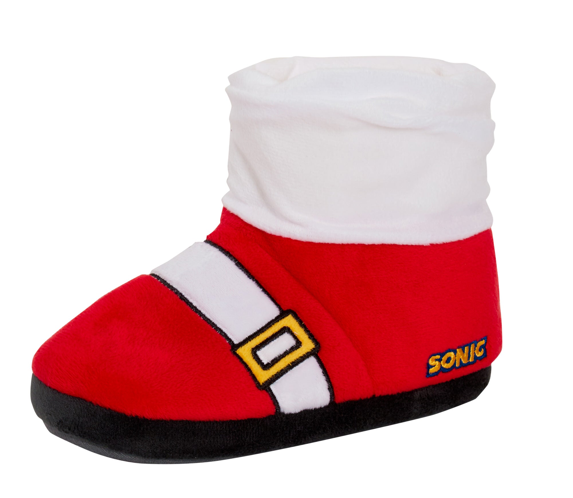 Sonic The Hedgehog Slipper Boots Kids Slippers Dress Up Gamer Fleece House Shoes