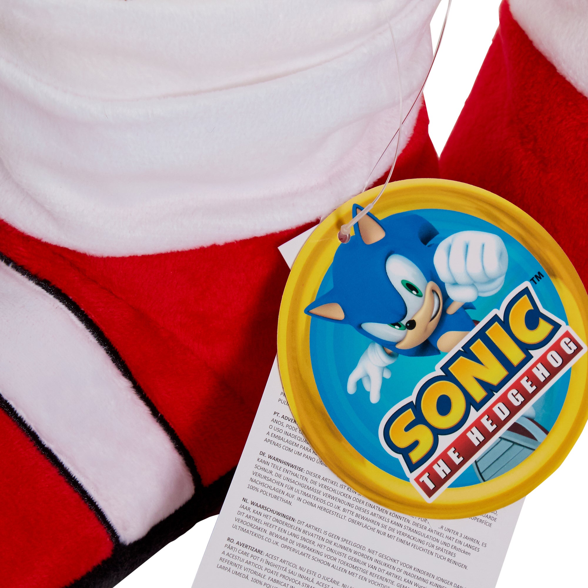 Sonic The Hedgehog Slipper Boots Kids Slippers Dress Up Gamer Fleece House Shoes