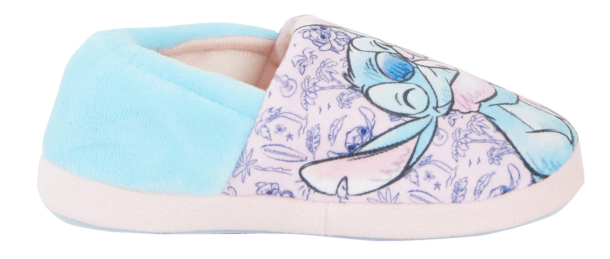 Girls Disney Stitch Slippers For Kids Stitch & Angel Slip On House Shoes Mules
