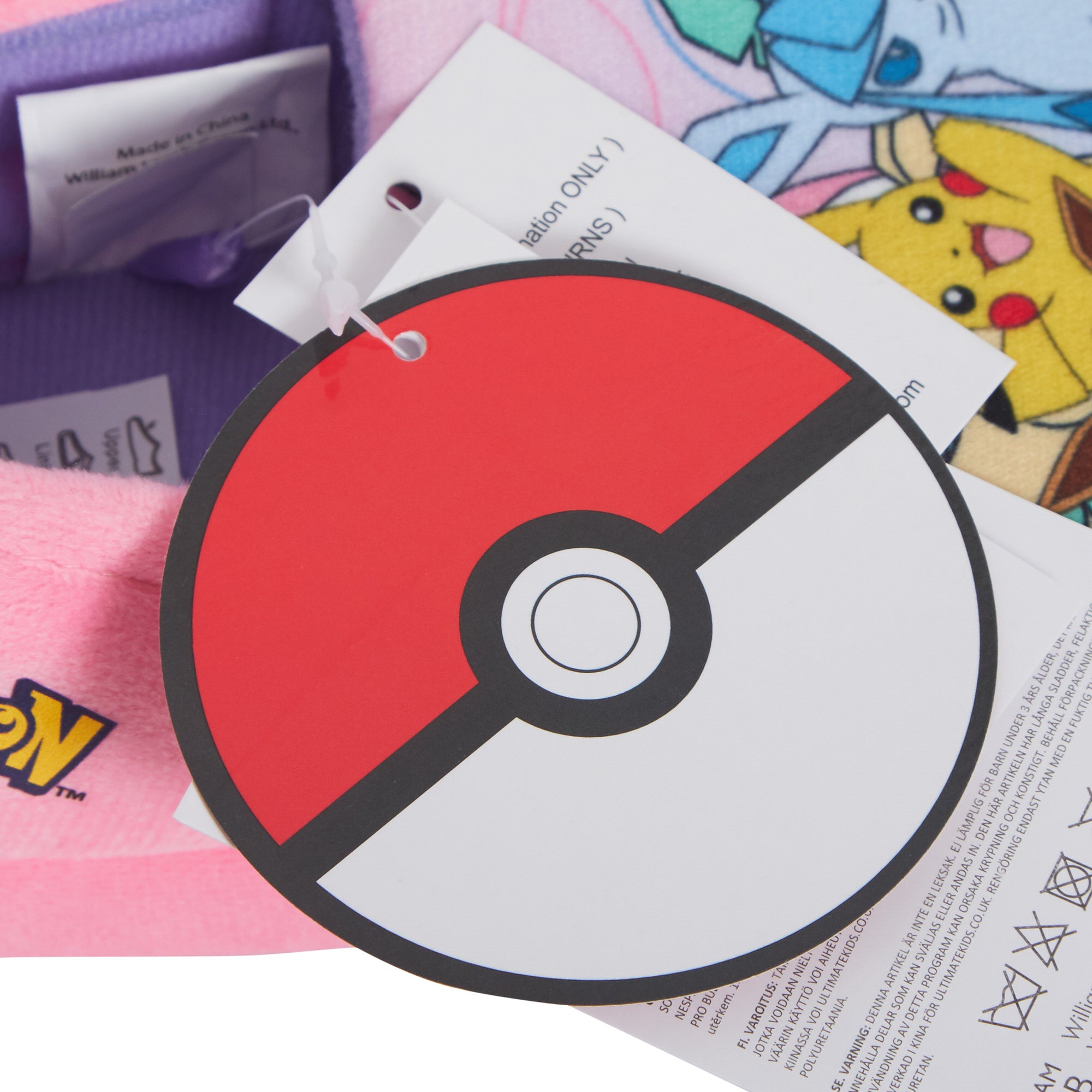 Girls Pokemon Slippers For Kids Pikachu Eevee Slip On House Shoes Fleece Mules