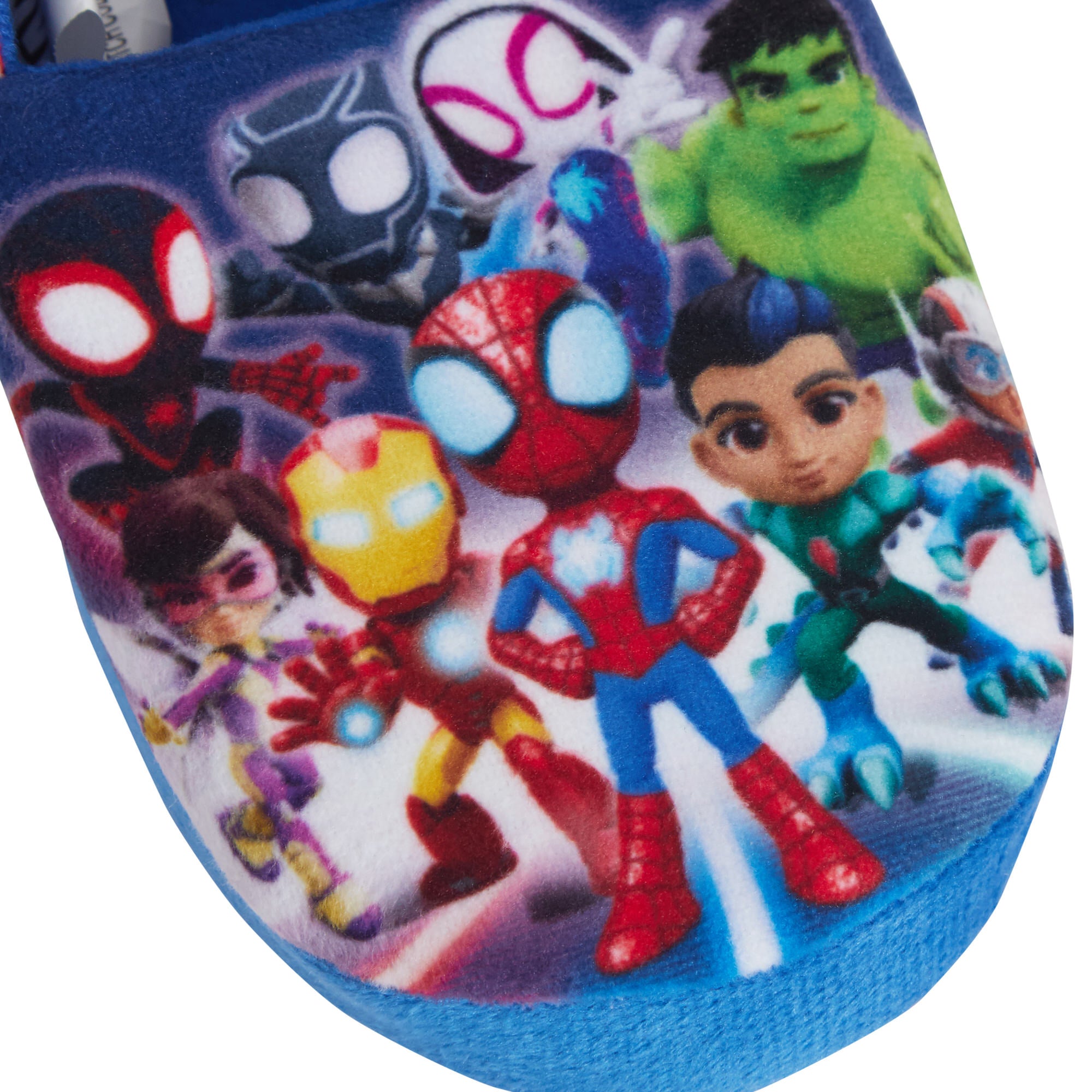 Spidey And His Amazing Friends Slippers Kids Marvel House Shoe Slip On Mule Gift