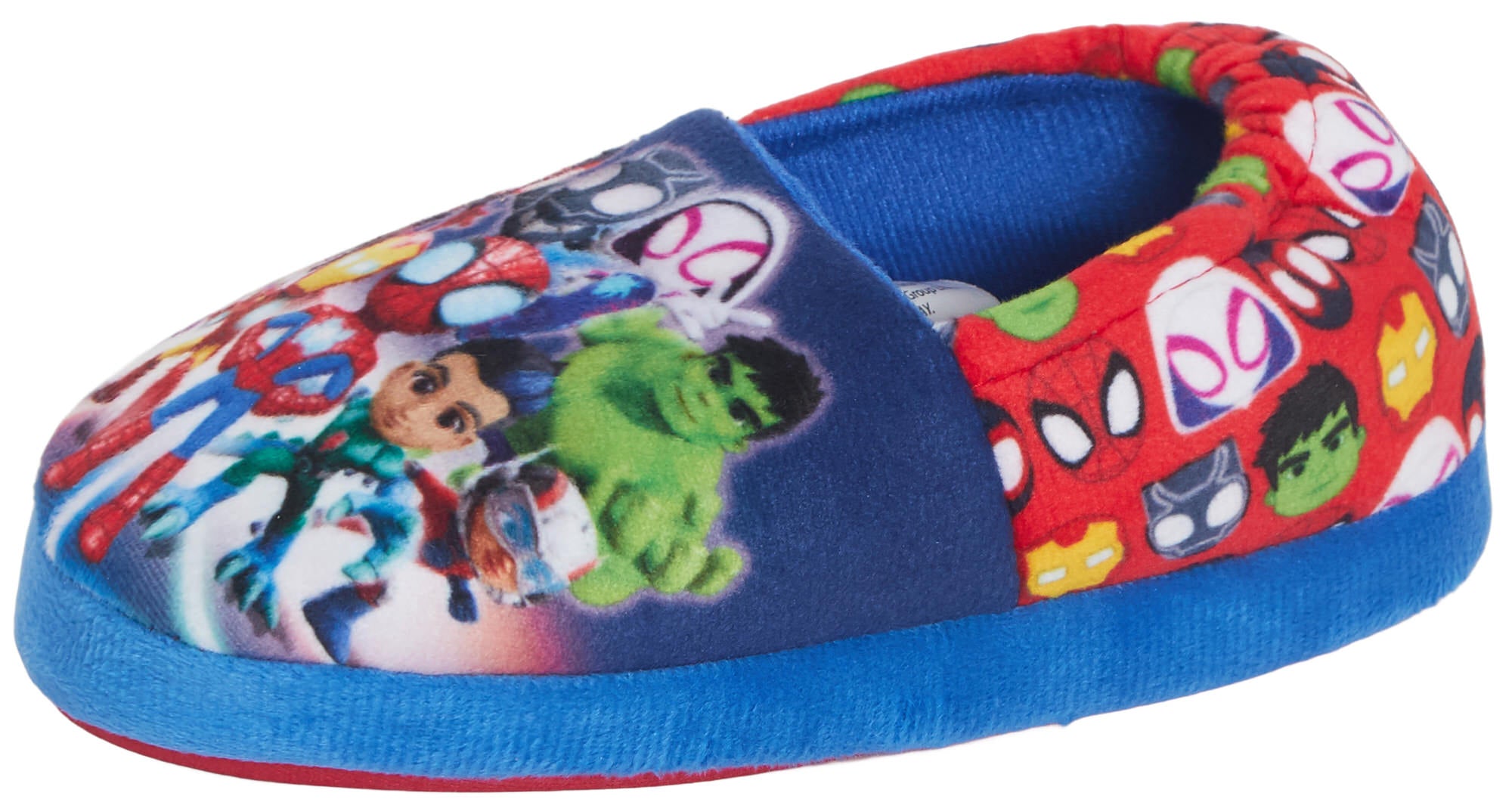 Spidey And His Amazing Friends Slippers Kids Marvel House Shoe Slip On Mule Gift