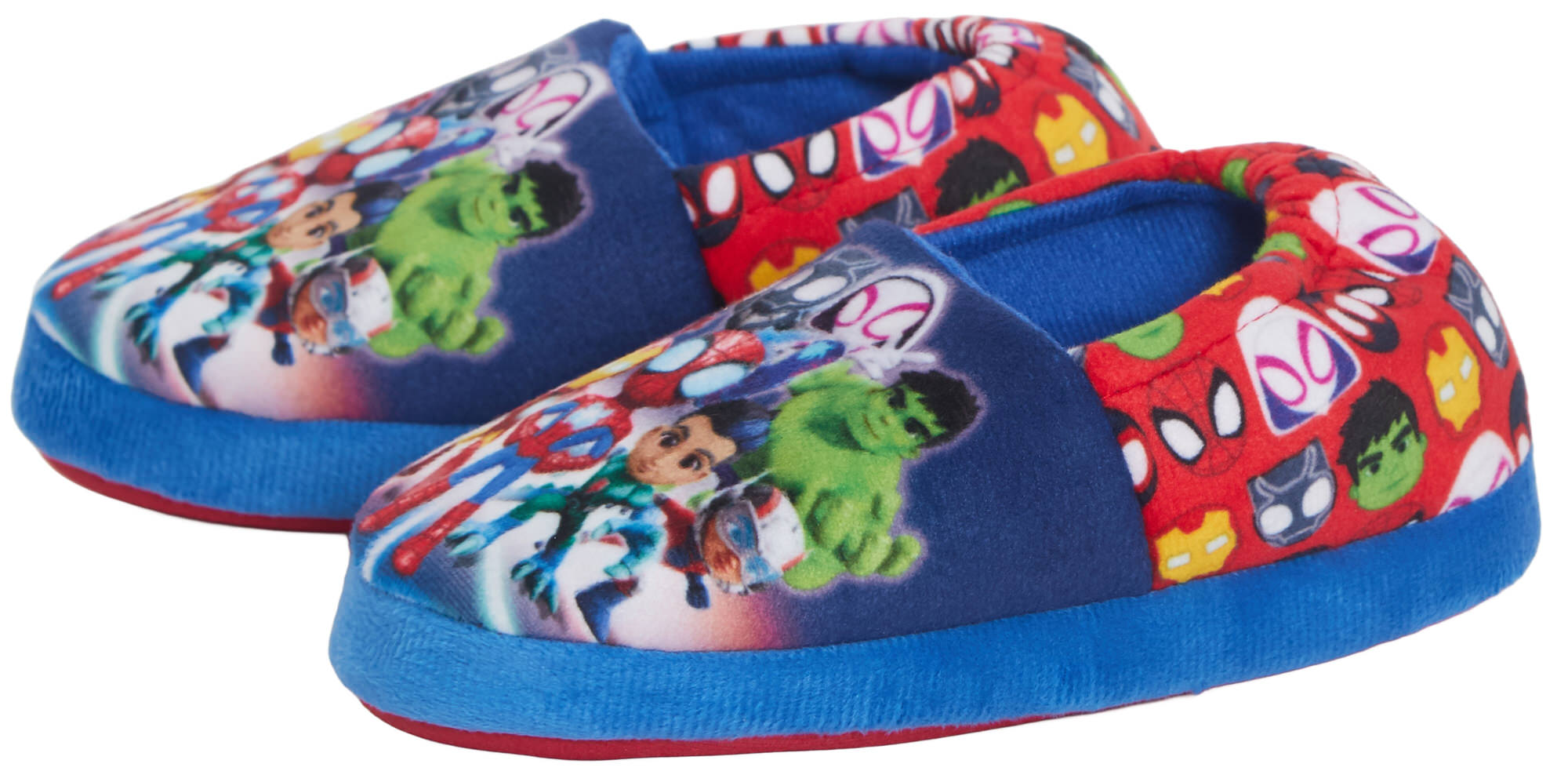 Spidey And His Amazing Friends Slippers Kids Marvel House Shoe Slip On Mule Gift