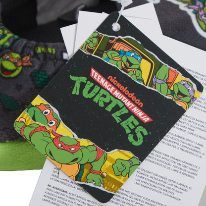 Teenage Mutant Ninja Turtles Slippers Kids TMNT House Shoes Slip On Mules Gift