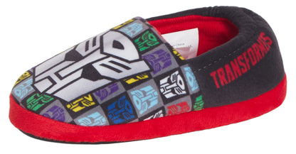 Boys Transformers Slippers for Kids Optimus Prime House Shoes Warm Slip On Mules Gift
