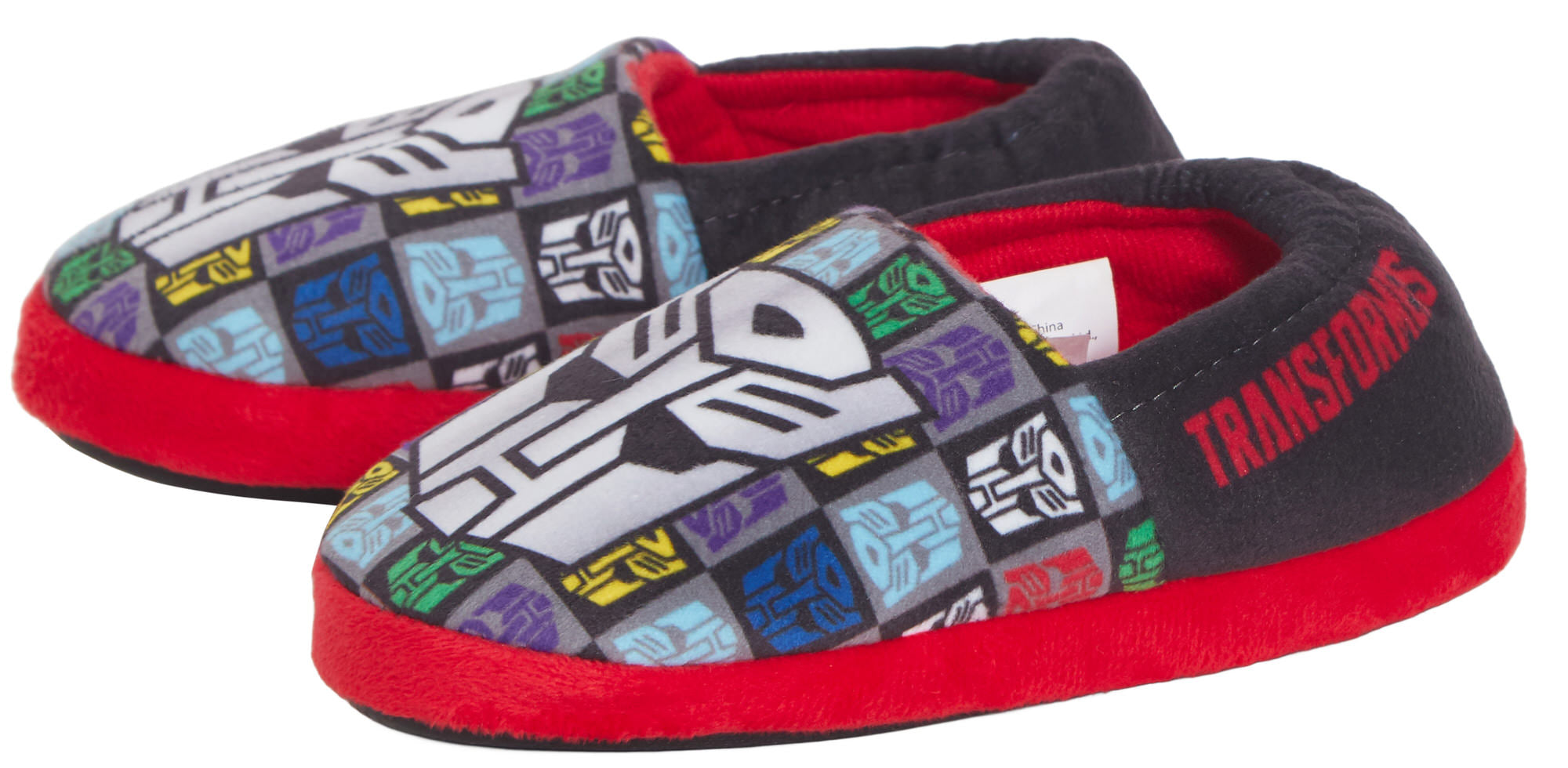 Boys Transformers Slippers for Kids Optimus Prime House Shoes Warm Slip On Mules Gift