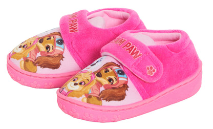 Girls PAW Patrol Slippers Kids Skye Everest Liberty Easy Fasten House Shoes Booties
