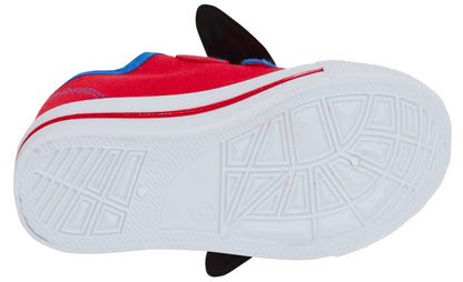 Bing Bunny Canvas Pumps Kids Character 3D Badge Easy Fasten Trainers Plimsolls