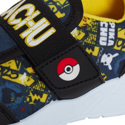 Boys Pokemon Trainers Kids Pikachu Easy Touch Fasten Sports Pumps Running Shoes
