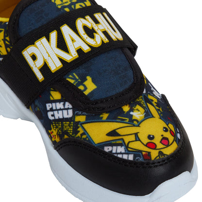 Boys Pokemon Trainers Kids Pikachu Easy Touch Fasten Sports Pumps Running Shoes