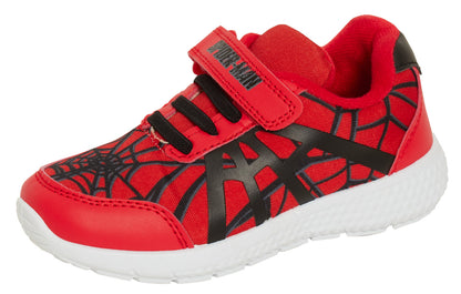 Spiderman Trainers Boys Trainers Kids Marvel Avengers Easy Fasten Sports Shoes