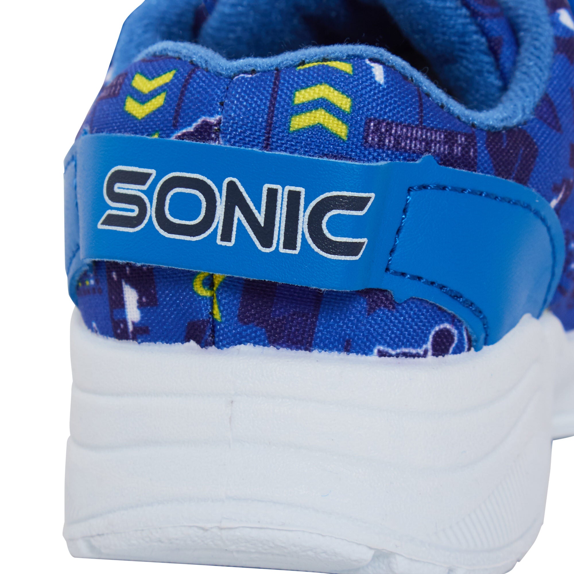 Boys Sonic The Hedgehog Trainers Kids Gamer Lightweight Sports Shoes Easy Fasten