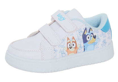 Bluey Trainers For Kids Boys Girls Puppy Lightweight Easy Fasten Sports Shoes