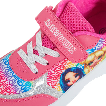 Rainbow High Girls Trainers Kids Fashion Doll Easy Touch Fasten Sports Shoes