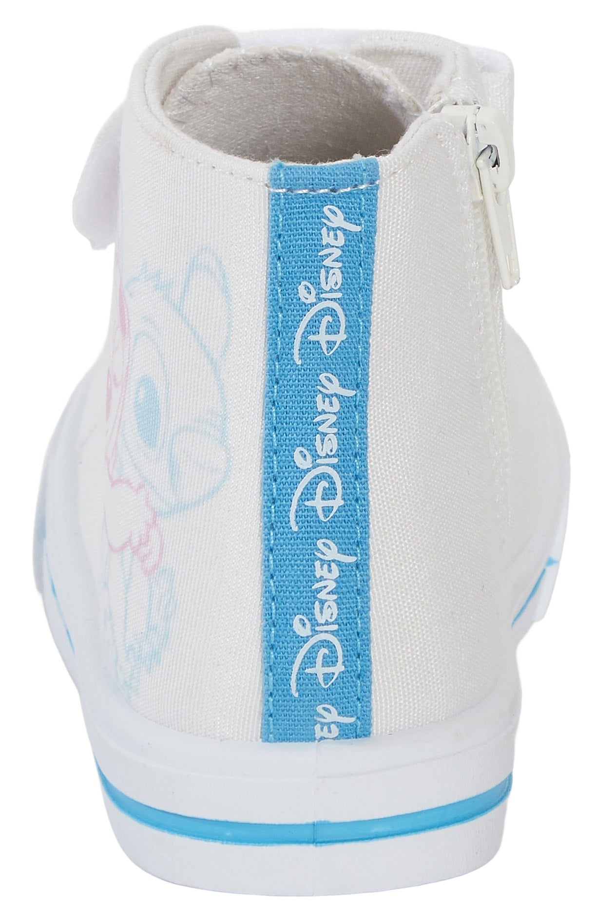 Girls Disney Stitch Hi Top Trainers Canvas Pumps Kids Teens Angel Sports Shoes