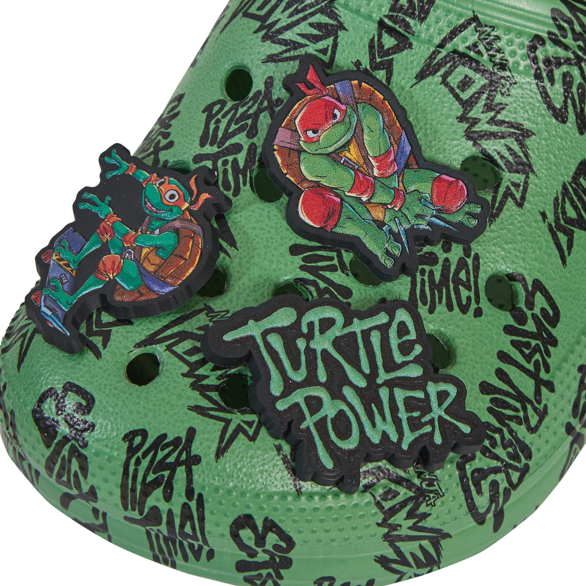 Boys Teenage Mutant Ninja Turtles Clogs Sandals Charms TMNT Sliders Indoor Shoes
