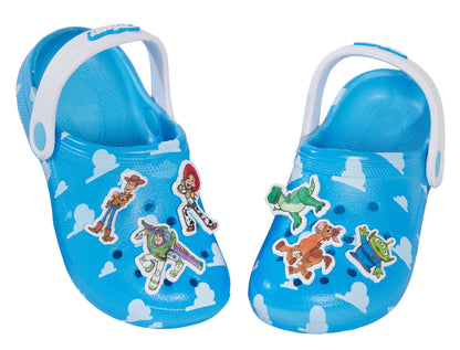 Disney Toy Story Clogs Sandals + Charms Kids Buzz Woody Indoor Outdoor Shoes