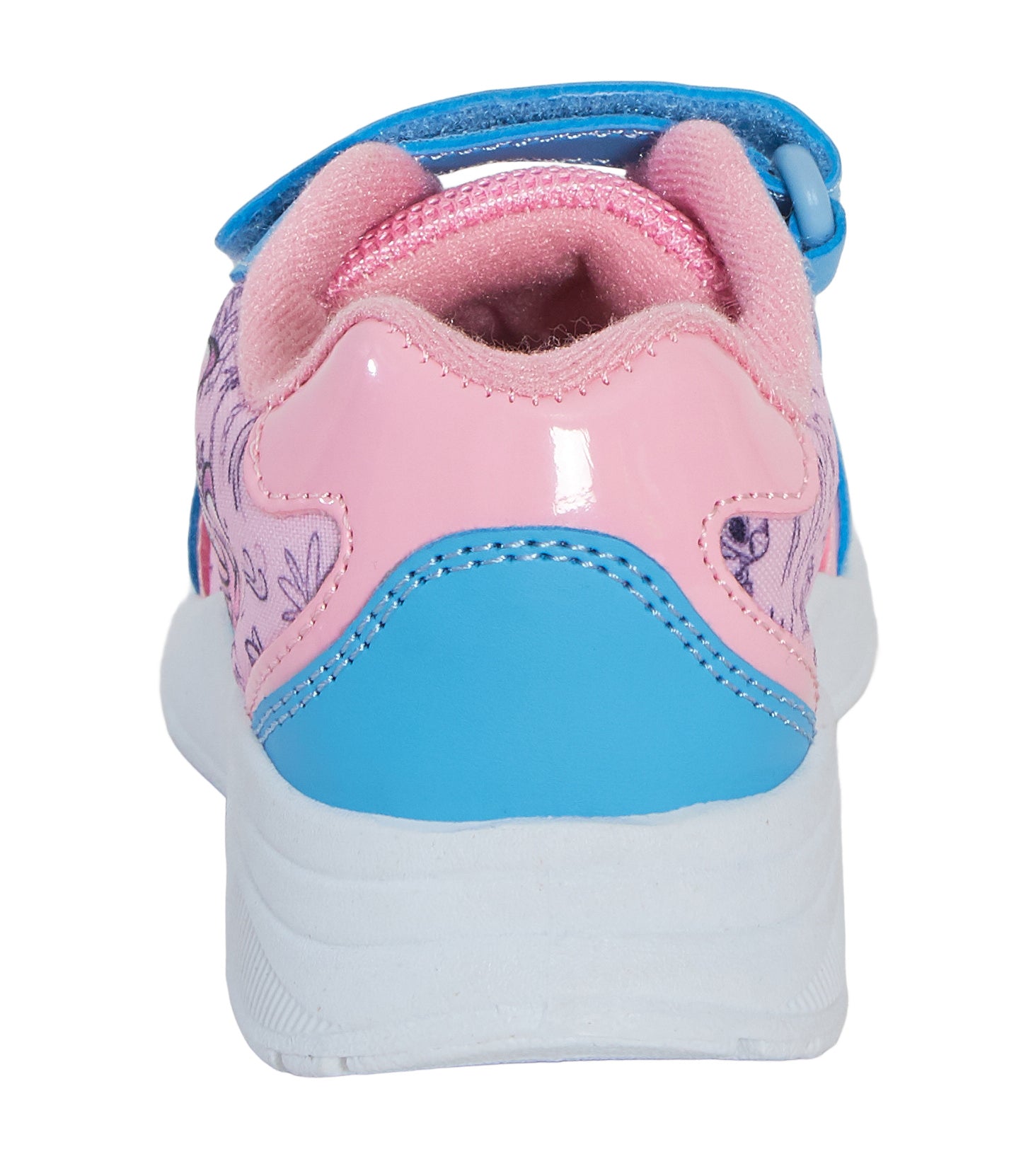 Girls Disney Stitch Trainers Kids Angel Easy Touch Fasten Sports Shoes Sneakers