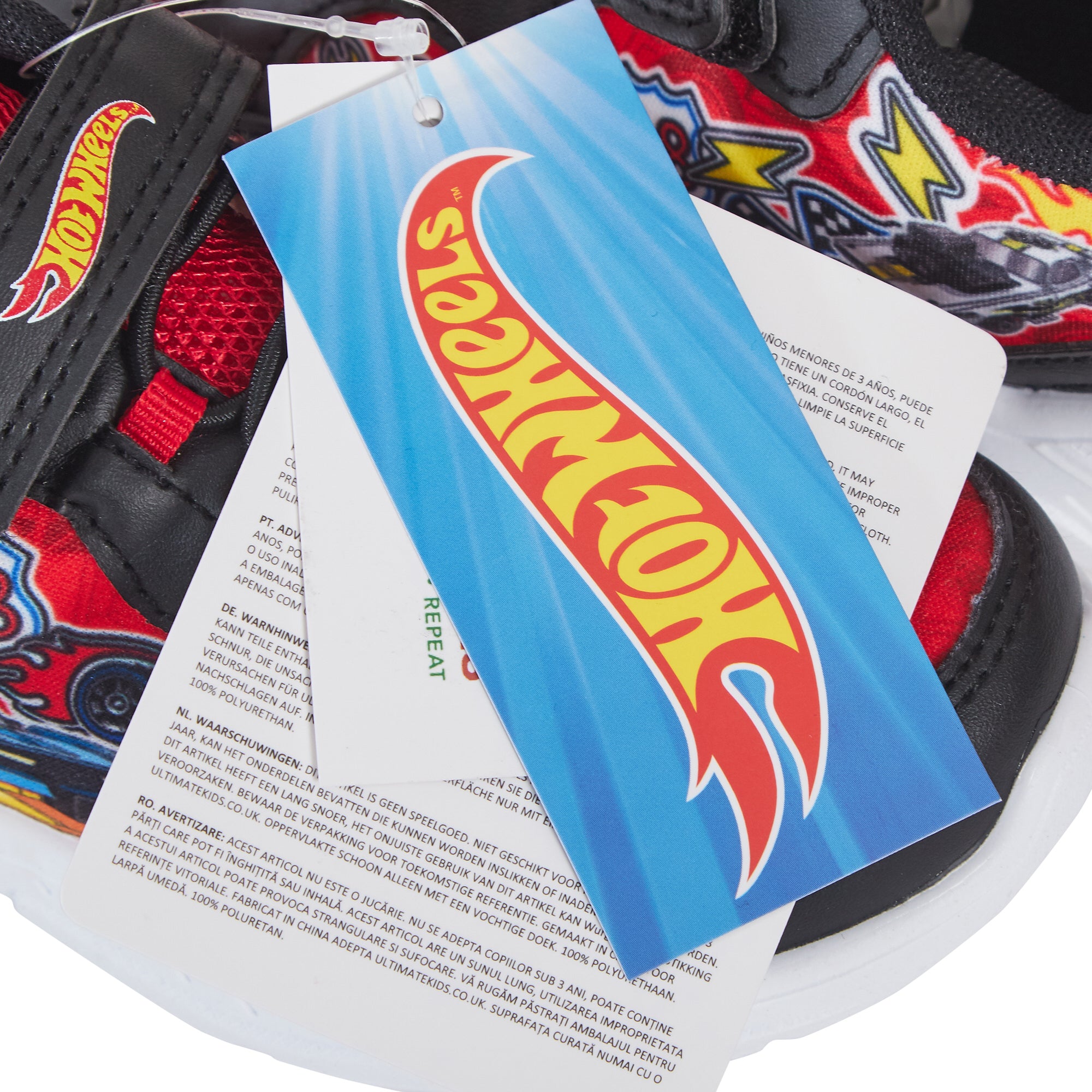 Hot Wheels Boys Trainers Kids Racing Cars Sports Shoes Casual Sneakers Pumps