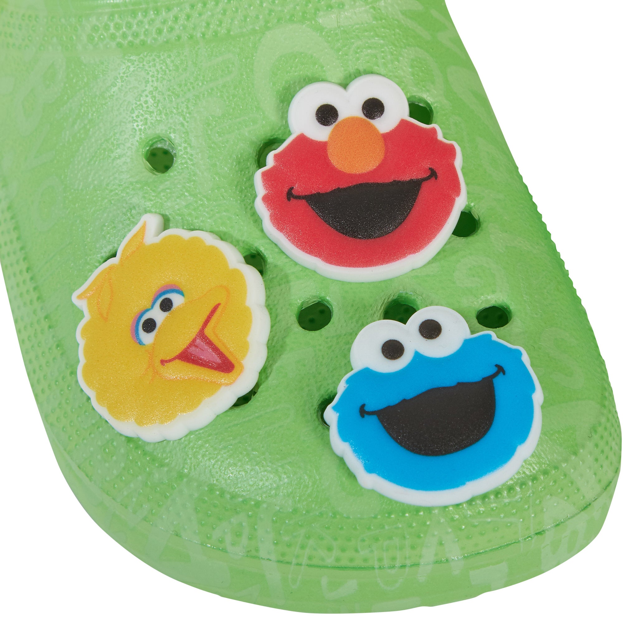 Girls Boys Sesame Street Clogs Sandals + Charms Badges Elmo Kids Indoor Shoes