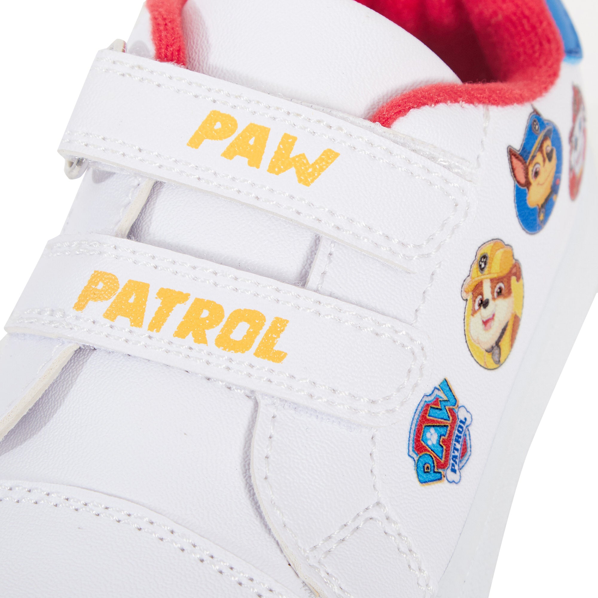 Kids Paw Patrol Trainers Chase Marshall White Sports Shoe Tennis Plimsolls Pumps